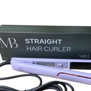 New Miel Beauty Professional Straight Hair Curler - Light Purple